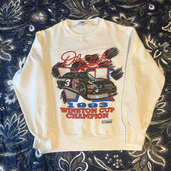 Delta Other - Vintage Delta 1993 NASCAR Dale Earnhardt Crew Pullover Sweatshirt